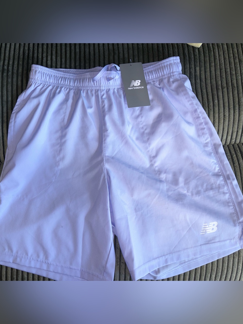 New Balance Women's Lavender Athletic Shorts